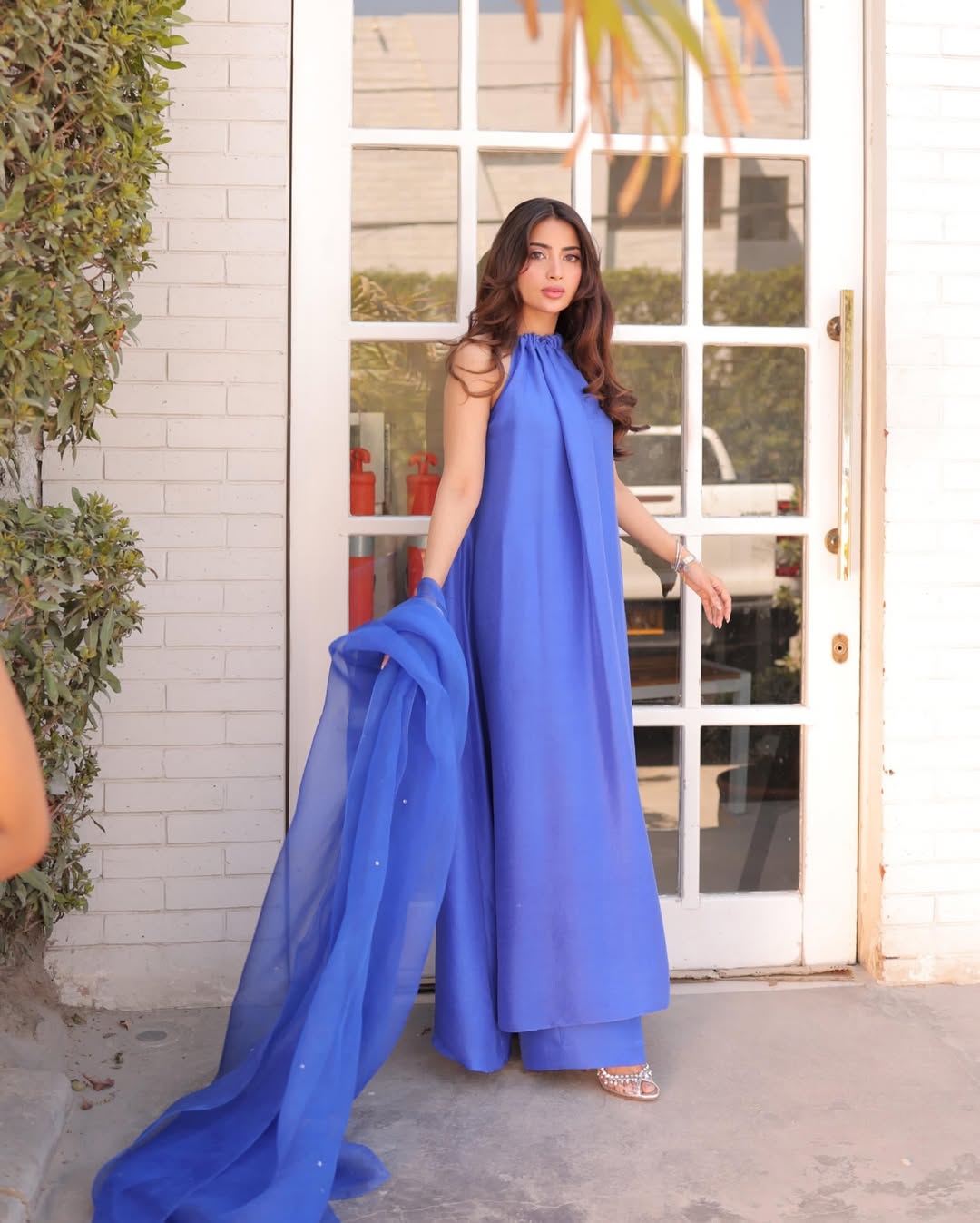 VOGUE SILK-COLLECTION CHANDNI (TEAL BLUE) STITCH