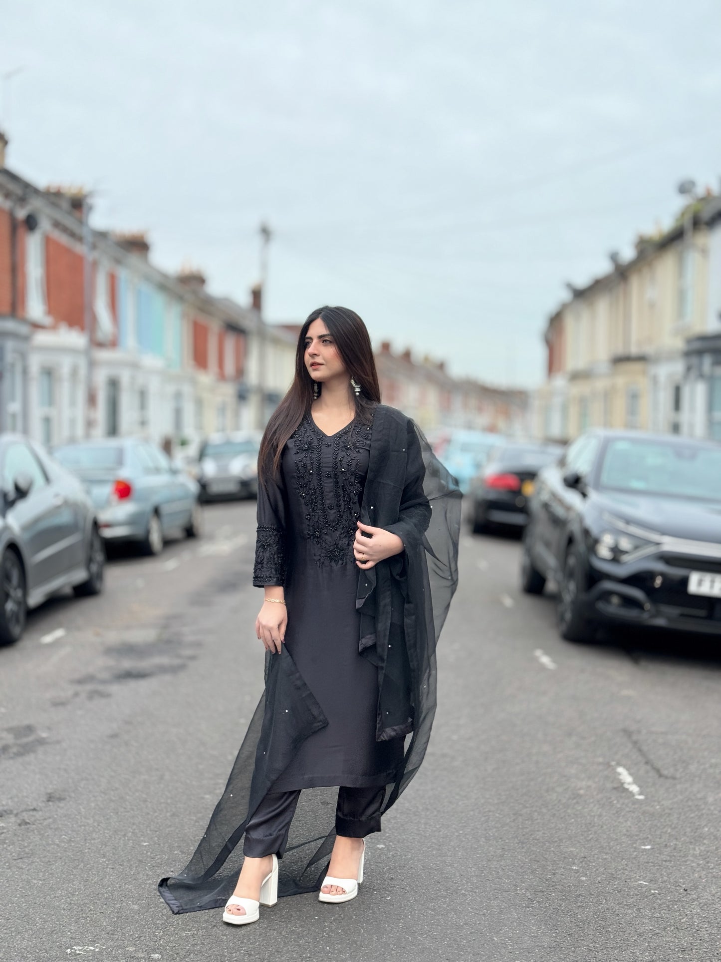 VOGUE SILK-COLLECTION SILKY-BLACK STITCH