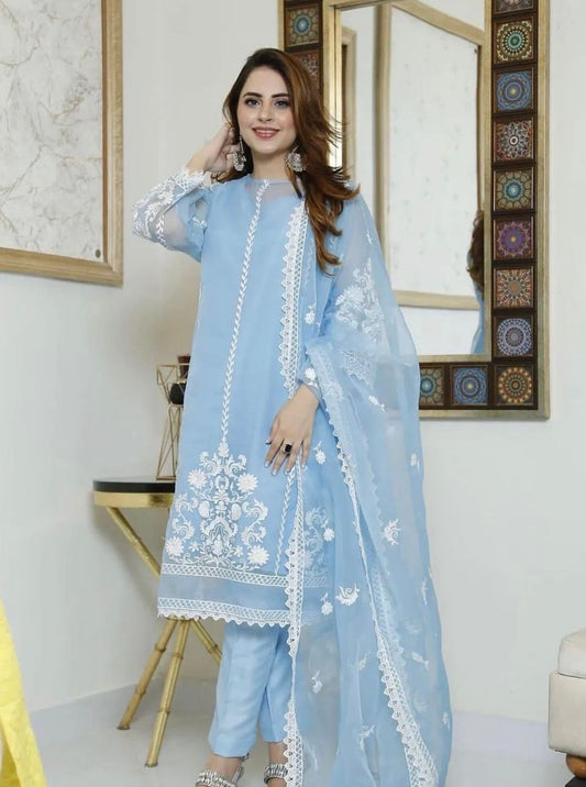 VOGUE ORGANZA-COLLECTION VC-49 UNSTITCHED