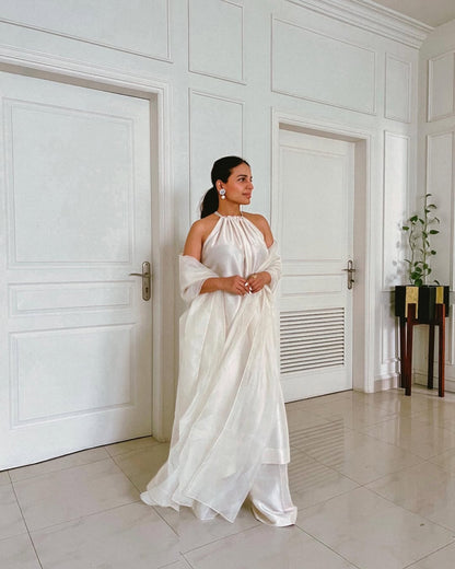 VOGUE SILK-COLLECTION CHANDNI (WHITE) STITCH