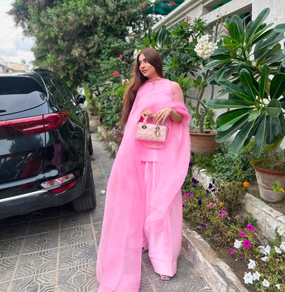 VOGUE SILK-COLLECTION FARSHI PINK STITCH